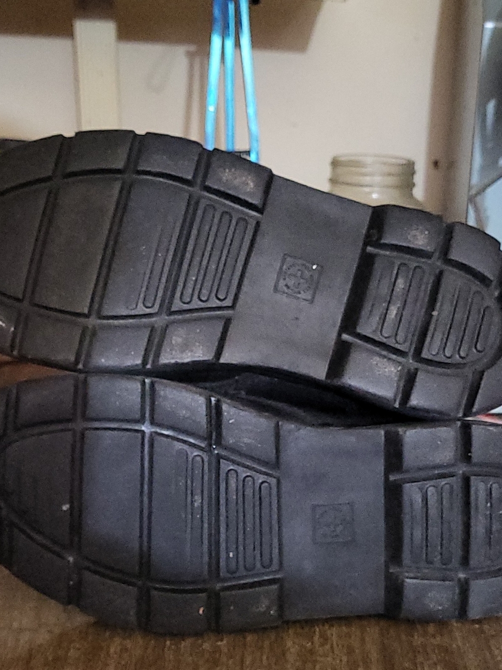 Men's Black Lace-Up Canvas Boots - Picture 2 of 5